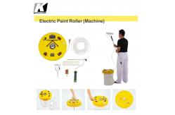 China Multiscene 12V Auto Roller Painting Machine , Antiwear Paint Roller Brush Kit supplier