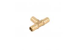 China METAL Tubing Fitting Lead Free Copper Tee 3 Way Connector Square Durable supplier