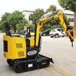 Mini Electric Excavator China Micro Garden Excavators Crawler Lithium Battery Small Digger With Backhoe for sale