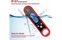 China Instant Read Waterproof Probe Thermometer 360 Degree Rotating Bottle Opener supplier