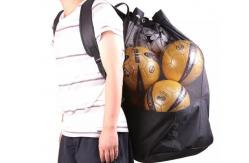China Drawstring Mesh Exercise Equipment Bag for Basketball Football Volleyball supplier
