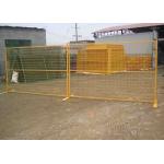 Canada 6ft Height Temp Construction Fence Hot Dip Galvanized Then Powder Coated for sale