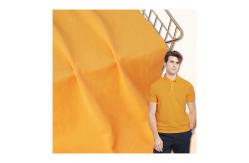 China Wrinkle Resistant Cotton Pique Fabric Customized 40S Y-4123 Smooth Texture supplier