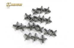 China Hammer Tungsten Carbide Bit  Two Heads MR600 Grade With 94 HRA Hardness supplier