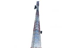China Angular 100M Gsm Antenna Tower Mast And Brackets Aviation Obstruction Light supplier