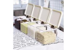 China Salt Sugar Monosodium Glutamate Four Seasoning Set Polypropylene Boxes supplier
