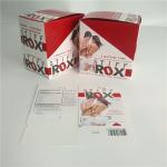 Stiff ROX Pill Capsule Blister Card Packaging Display Box Printed Biodegradable for sale