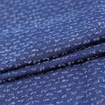 Spring Summer Cotton Fabric Roll Punching Hole Washed Denim 10OZ 150cm for sale