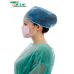 Single Use Breathable Nonwoven Face Mask With Elastic Earloop for sale