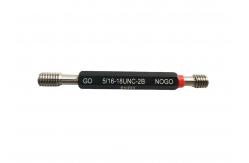 China UNC Plug Gauge 5/16-18 Go and NoGo with Calibration Certificate supplier