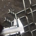 Height 1.5m Farm 4.0mm Wire Diameter Chain Link Fencing Galvanized for sale