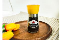 China Adjustable Glass Grinder Salt And Pepper Refillable Grinders CUstomized grinder supplier