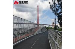 China High Efficiency Prefabricated Long-span Steel Structure Bridge Building supplier