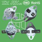 Auto Reset Ceramic KSD301 Thermal Cutout Switch for sale
