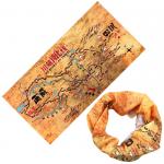 Unisex Hot Transfer Foil 100 Polyester Bandana for sale