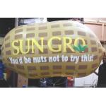 Outdoor advertising attractive peanut inflatable helium balloon for sale