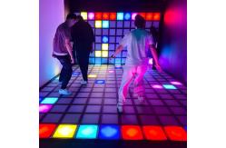 China Activate Game Interactive Led Dance Floor For Parent-Child Team Games supplier