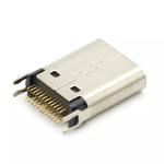 Female Socket 24P USB 3.1 TYPE C Connectors 180degree For 1.0mm PCB for sale