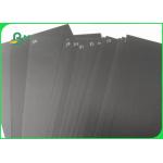150g 180g Virgin Double side Black Cardboard for Storage Box Making for sale