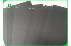 China 150g 180g Virgin Double side Black Cardboard for Storage Box Making supplier