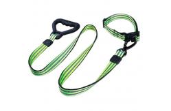 China Reflective Green Nylon Dog Collar Leash For Control Safety Training supplier
