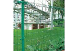 China RAL Powder Coated Roll Top Double Loop Wire Fencing Wire Dia 0.38 supplier
