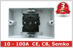 China 5 Pole Rotary Selector Switch supplier