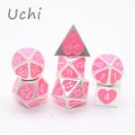 Hand Polished Liquid Core Dice Polyhedron Durable For Collection for sale