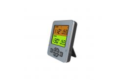 China Dual Probe BBQ Meat Thermometer With Timer Countdown For Smoker Temperature supplier