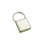 Anti Rust Metal Keychain Holder Colorful Snap Hook Keychain Square Plastic for sale