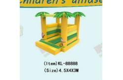 China Children Inflatable Bouncy Castle With Monkey Patterns supplier