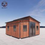 Temporary Flat Pack Folding House Expanding Shipping Container Home