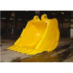 5cbm welded Custom Excavator Buckets higher performance For Hitachi EX1200