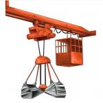 Variable Speed Single Girder Wireless Remote Control Bridge Crane With Bucket for sale