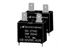 China High Insulation Maximum Power Switching BaoCheng Relay 1A Contact Form supplier