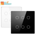 Glomarket Smart Wifi Brazil 118*124 Switch Work with Google Alexa Assistant Tuya Smart Light Switch for Home for sale