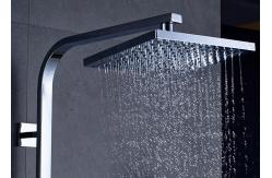 China ROVATE Height Adjustable Thermostatic Shower Set ABS Handheld Shower Head supplier
