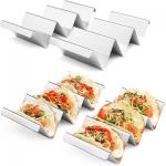 Sliver Stainless Steel Taco Holders Bulk Kitchen Supplies for sale