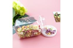 China 320ml White Screw Cap Square Plastic Juice Bottles Shrink Wrapped supplier