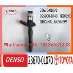 ISO 23670-0L070 095000-8740 Auto Fuel Injector For TOYOTA Hilux