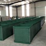 China Shooting Club Galvanized Defensive Military Barrier Stackable As Shooting Range Construction for sale