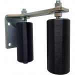 Nylon Sliding Gate Guide Roller Bracket Hardware Fabrication for sale