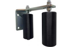 China Nylon Sliding Gate Guide Roller Bracket Hardware Fabrication supplier