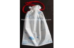 China Lovely Recyclable Drawstring Plastic Bags For Children Toy / Books supplier