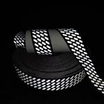 Highlight T/C Backing Reflective Webbing Colorful Fashion Printing For Making Safety Outwear for sale