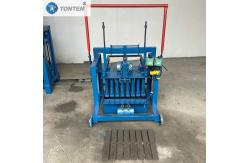 China Concrete Brick Making Machine Small Interlocking Block Brick Making Machine supplier