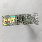 Custom Tamper Evident Security Labels Hot Melt Honeycomb Destroy Adhesive