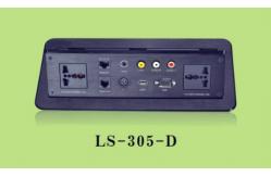 China Multifunctional Hydraulic Desktop Flip Socket Switch Junction Box For Office Furniture supplier