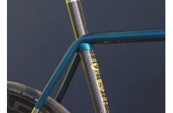 China Customized Size Bicycle Frame Stickers , Durable Racing Stickers For Bikes supplier
