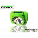 Antistatic 232lum Coal Mining Lights 16hrs Discharge Miner Cap Lamp for sale
